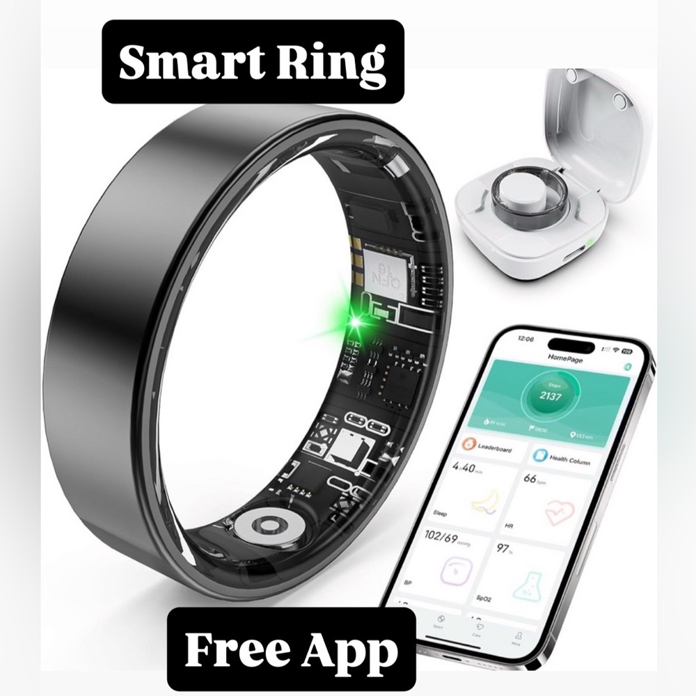 Smart Ring in Color Gold Size 9